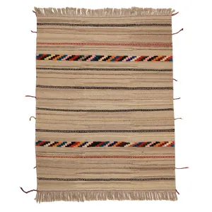 گلیم گبه دستبافت سه متری مدل مدرن کد 4040618