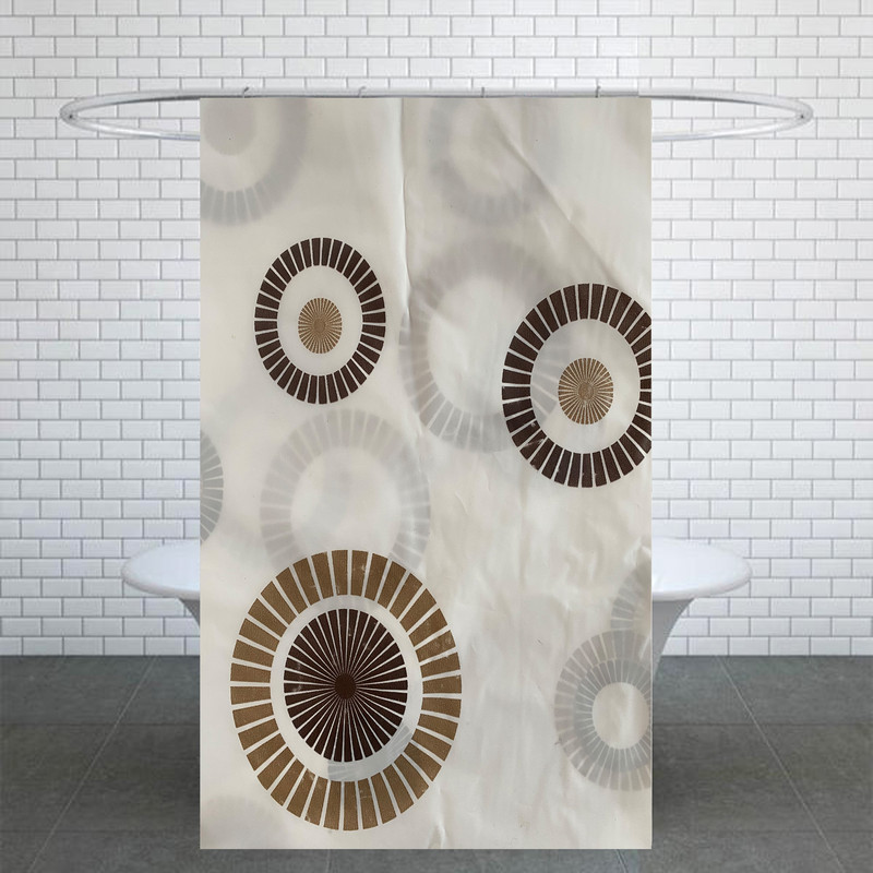 پرده حمام کد Ham21 سایز 180x200 سانتی متر
