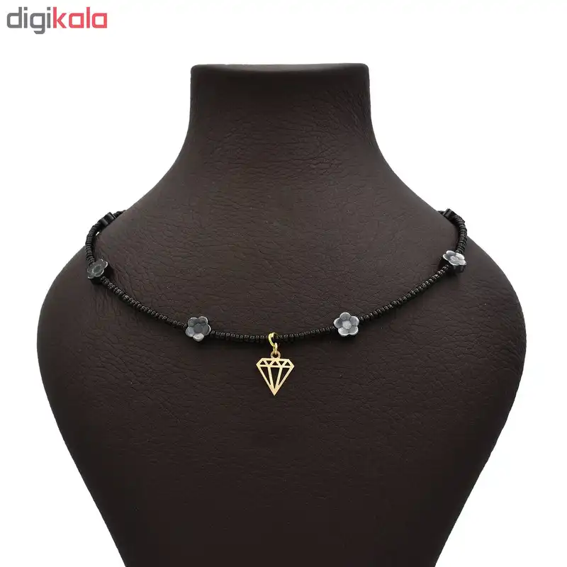 گردنبند طلا 18 عیار زنانه الن نار مدل الماس 5533000