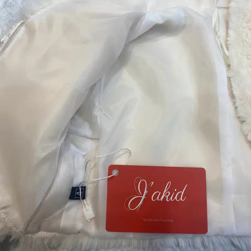 ست کت و کلاه دخترانه ژاکید مدل سپیدار