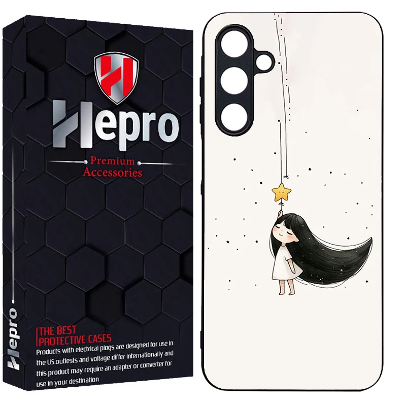 کاور هپرو طرح دخترانه کد Dimo-332 مناسب برای گوشی موبایل سامسونگ Galaxy A16