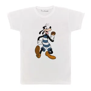 تی شرت آستین کوتاه بچگانه پرمانه طرح گوفی کد pmt.7722