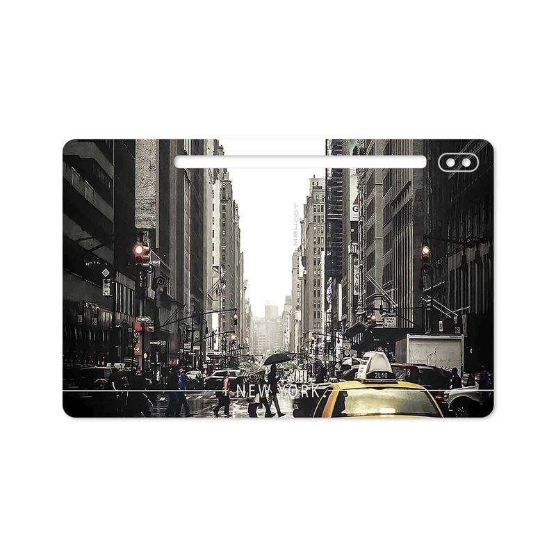 برچسب پوششی ماهوت مدل New York City مناسب برای تبلت سامسونگ Galaxy Tab S6 2019 SM-T865