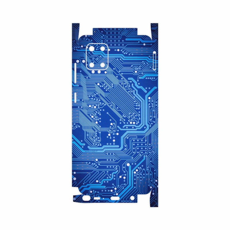 برچسب پوششی ماهوت مدل Blue Printed Circuit Board-FullSkin مناسب برای گوشی موبایل سامسونگ Galaxy Note 10 Lite