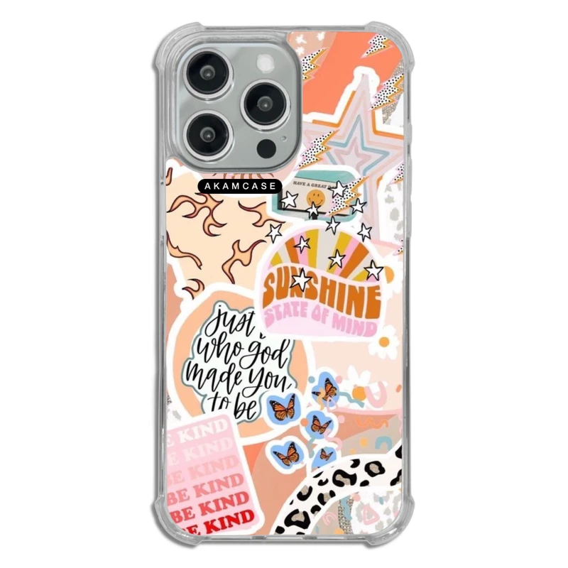 کاور آکام مدل AMCWTA15PROMAX-GOOD VIBE4 مناسب برای گوشی موبایل اپل iPhone 15 Pro Max