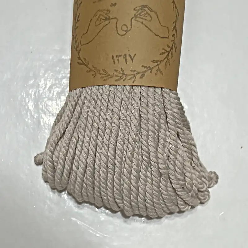 نخ مکرومه بافی هنر آنتیک مدل پنبه ای کد 182