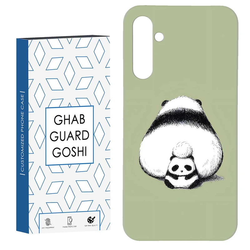 کاور قاب گارد گوشی طرح پاندا کد Dimo-008 مناسب برای گوشی موبایل سامسونگ Galaxy S23 Fe