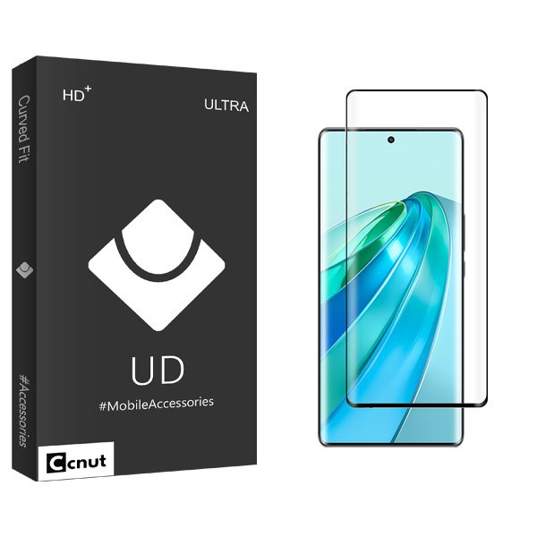 محافظ صفحه نمایش شیشه ای کوکونات مدل UDB مناسب برای گوشی موبایل آنر x9a