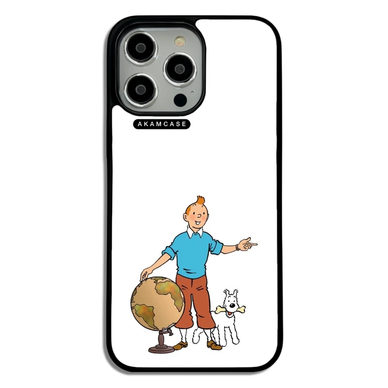 کاور آکام مدل AMC-WA14PROMAX-TINTIN-14 مناسب برای گوشی موبایل اپل iPhone 14 Pro Max