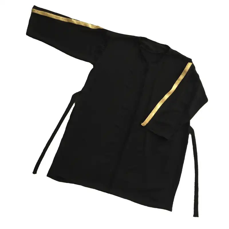 مانتو زنانه مدل نخی ابر و بادی tm-2684 رنگ مشکی