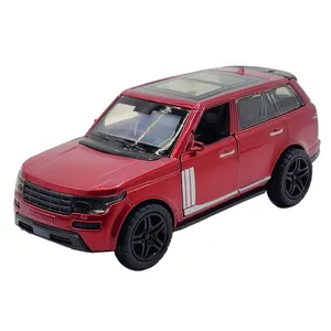  ماشین بازی ناب سل مدل فلزی LANDROVER طرح صندوق بازشو 