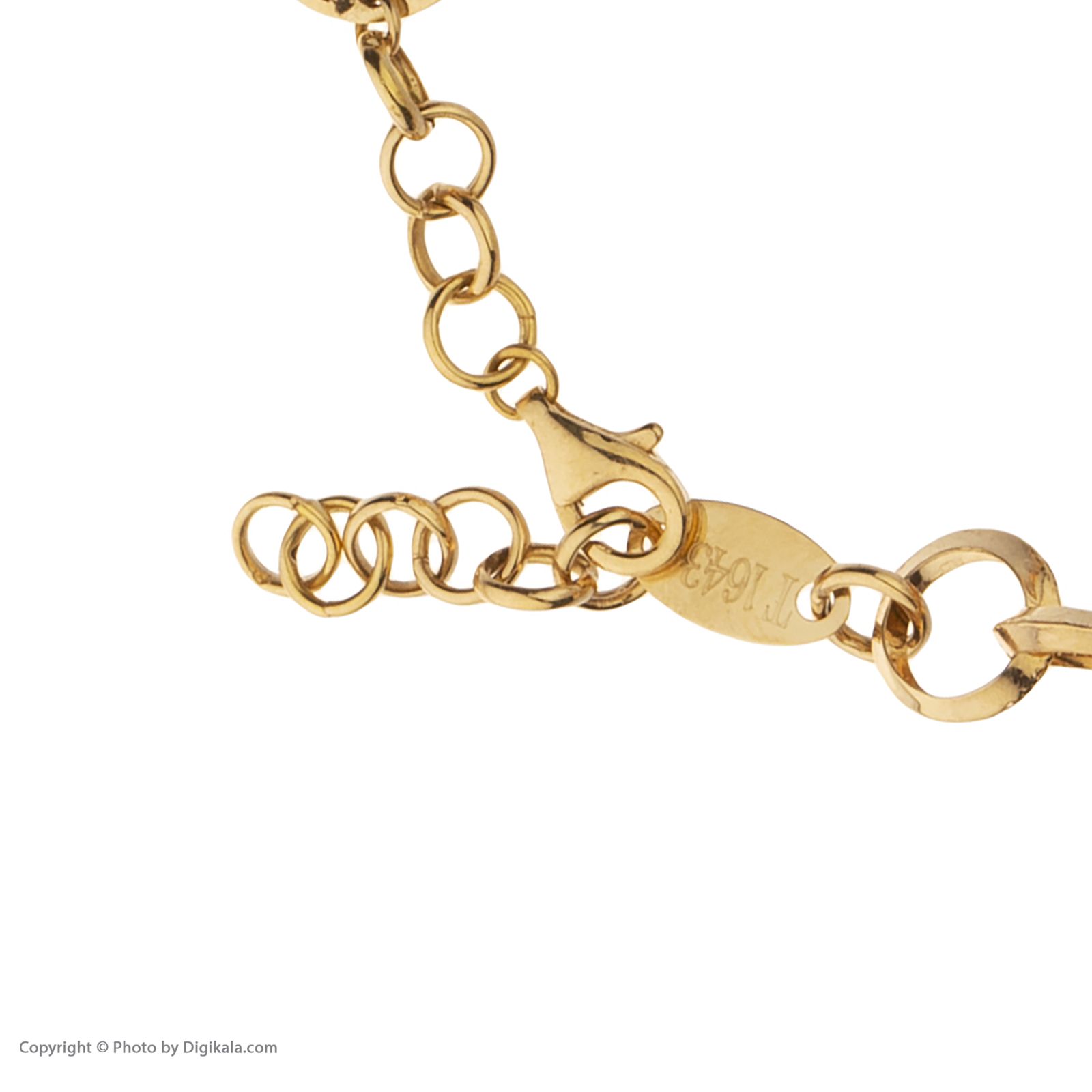 دستبند طلا 18 عیار زنانه مایا ماهک مدل MB1231 -  - 3
