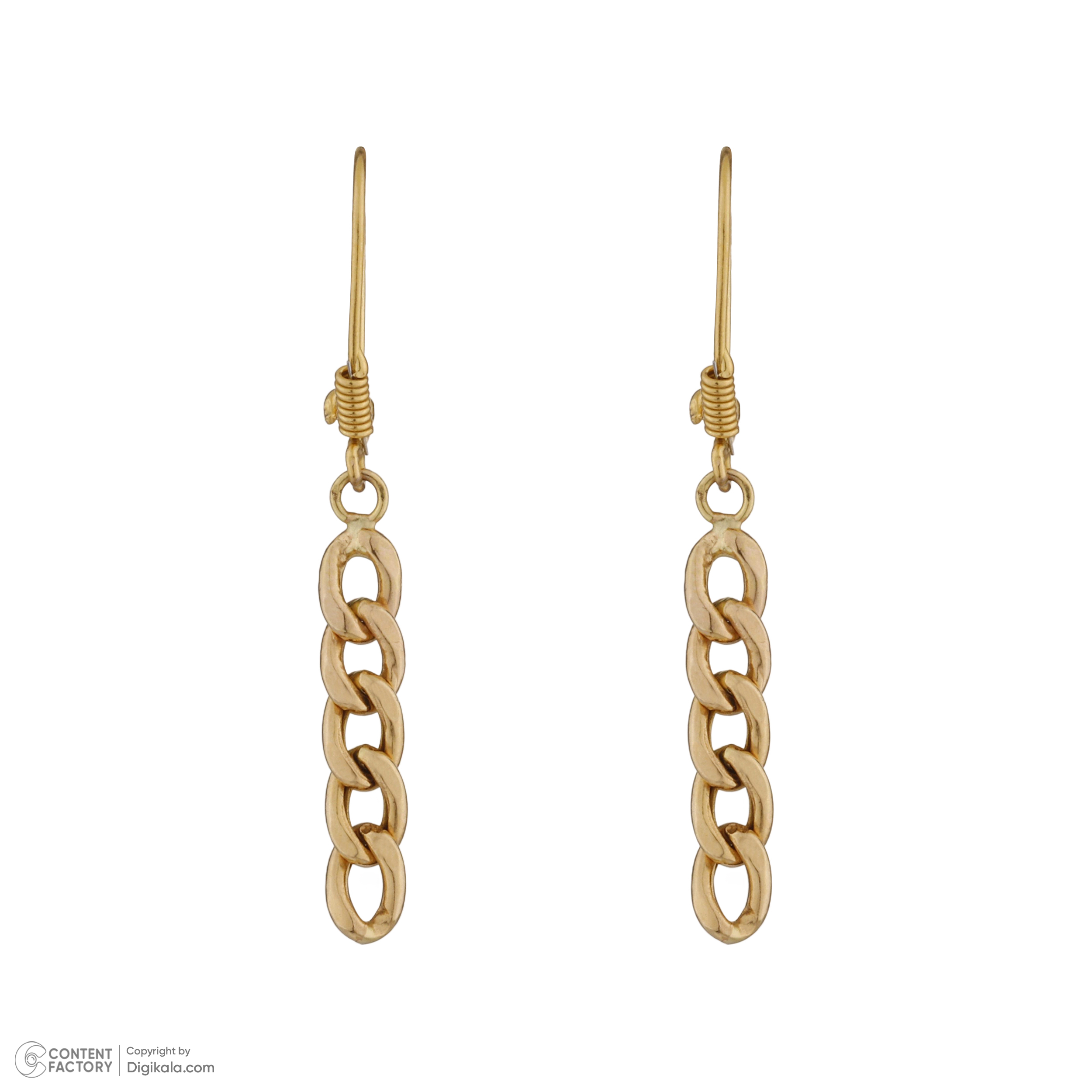 گوشواره طلا 18 عیار زنانه مایا ماهک مدل ME1181