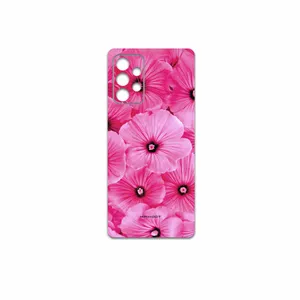 MAHOOT Pink-Flower Cover Sticker for Samsung Galaxy A52 5G