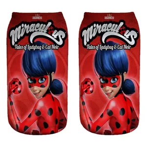 جوراب مدل دختر کفشدوزکی کد 1429