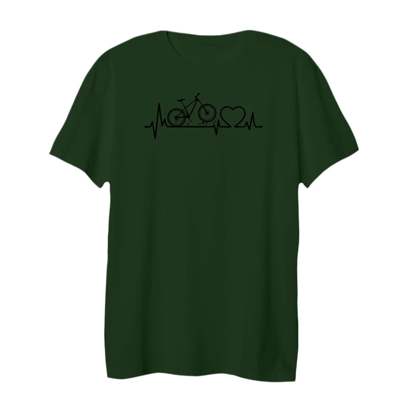 تی شرت لانگ آستین کوتاه زنانه مدل دوچرخه کد 4