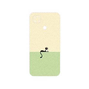 MAHOOT Minimal Internet Cat Icon Cover Sticker for Xiaomi Poco C31