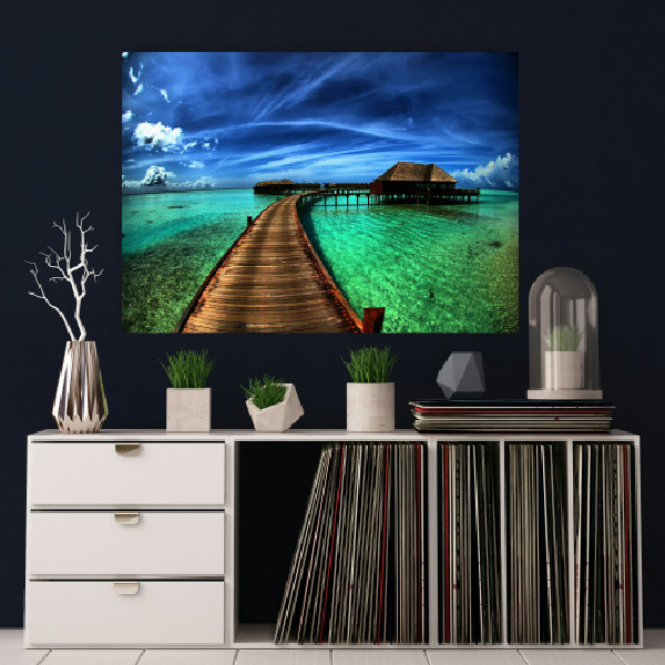 پوستر دیواری طرح  رودخانه مدل PO132