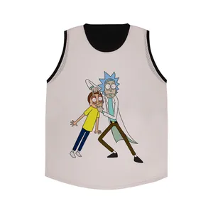 تاپ ورزشی مردانه طرح ریک اند مورتی کد st3