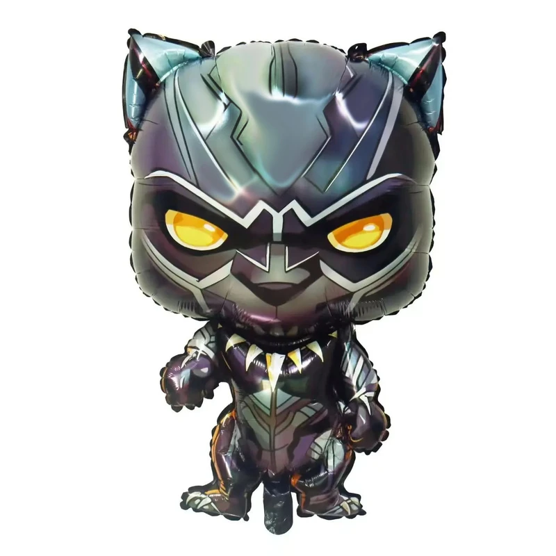 بادکنک مدل فویلی طرح پلنگ سیاه کد DB20