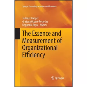 کتاب The Essence and Measurement of Organizational Efficiency  اثر جمعي از نويسندگان انتشارات Springer