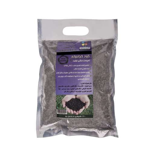 کود گرانوله کمپوست جنگلی شرکت گلباران سبز گیلان مدل GPS2 وزن 2 کیلوگرم بسته 36 عددی