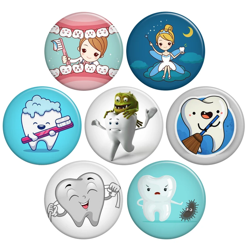 پیکسل گالری باجو طرح دندان و دندانپزشکی کد 84 مجموعه 7 عددی