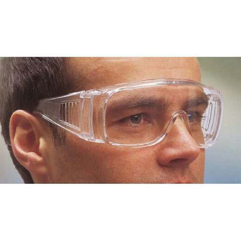 عینک ایمنی مدل بغل کرکره کد FGL-02