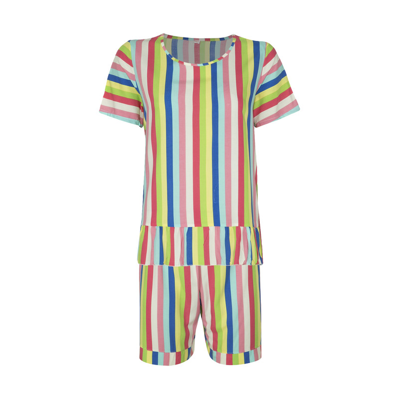 ست تی شرت و شلوارک زنانه مدل af00262