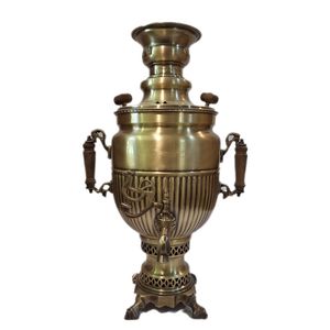 سماور ذغالی مدل نظر دسته ستونی