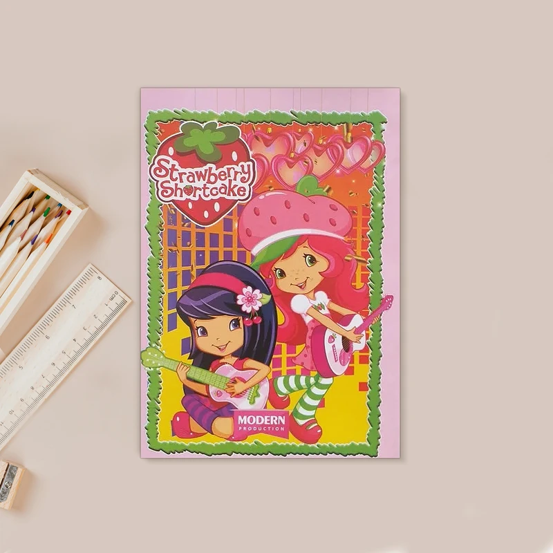 دفتر شطرنجی 40 برگ مدرن مدل دخترانه کد 098