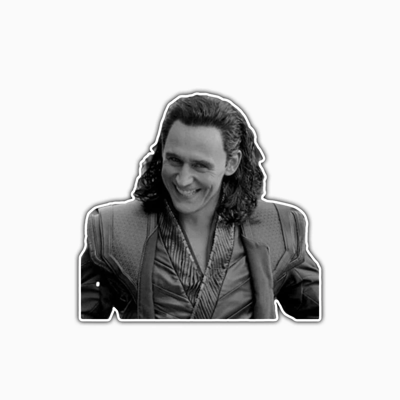 استیکر لپ تاپ و موبایل بووم طرح مارول مدل Loki کد FR140