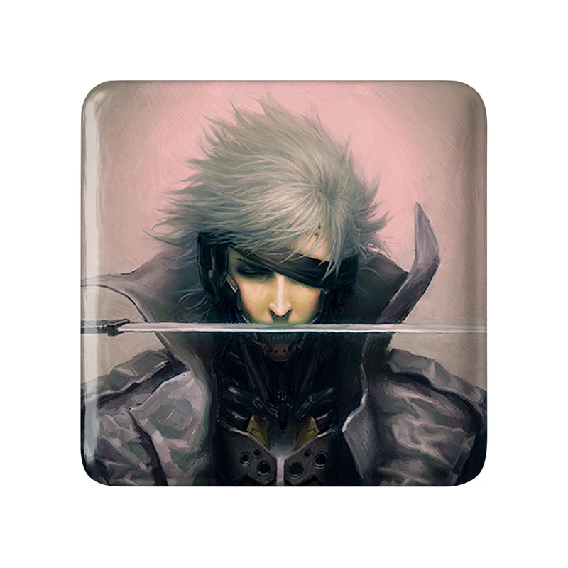 مگنت خندالو طرح بازی متال گیر (Metal Gear) مدل مربعی کد 33174