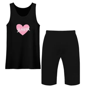 ست تاپ و شلوارک زنانه کد 70