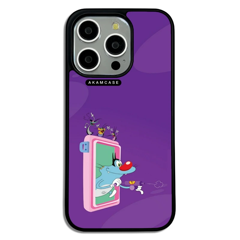 کاور آکام مدل AMC-WA15PRO-OGGY-14 مناسب برای گوشی موبایل اپل iPhone 15 Pro