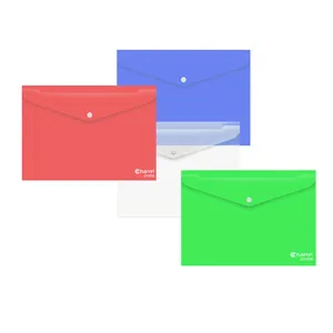 پوشه دکمه دار چانای مدل glassy بسته 4 عددی