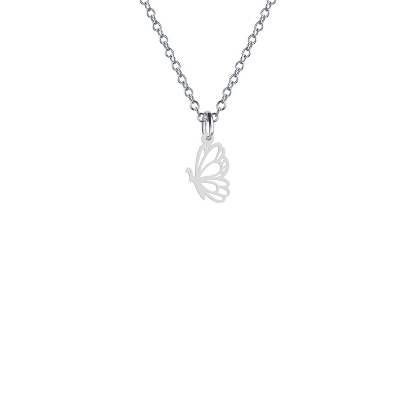 گردنبند نقره زنانه هایکا مدل پروانه کد n.ha2_960 گردنبند نقره زنانه هایکا مدل پروانه کد n.ha2_960