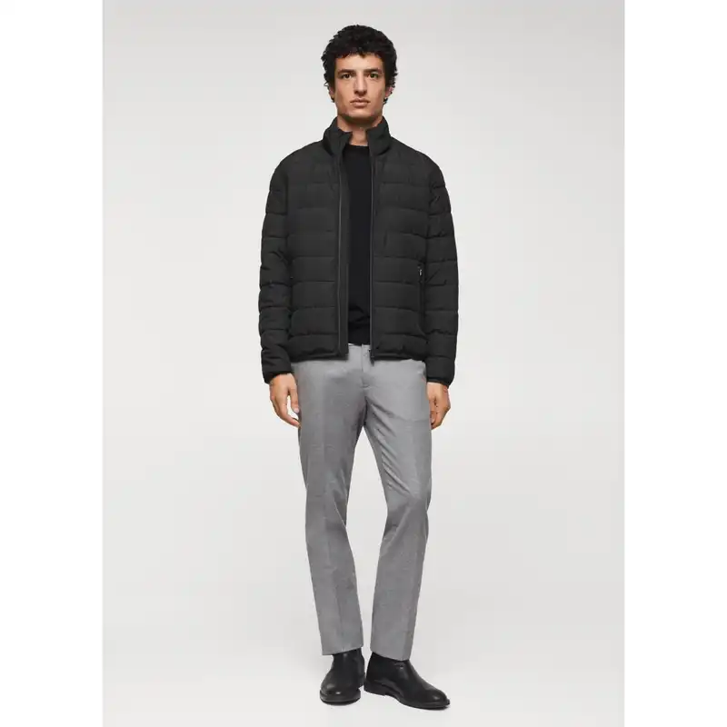 کاپشن مردانه مانگو مدل Ultralight quilted jacket