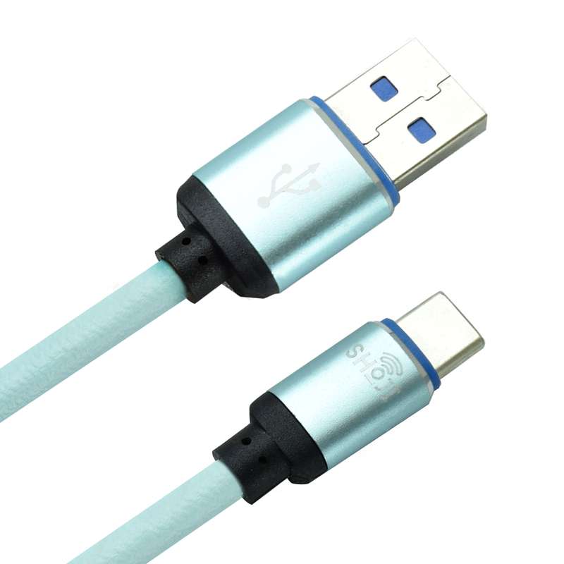 کابل تبدیل USB به USB-C شوجی مدل SH-1019 طول 1 متر کابل تبدیل USB به USB-C شوجی مدل SH-1019 طول 1 متر