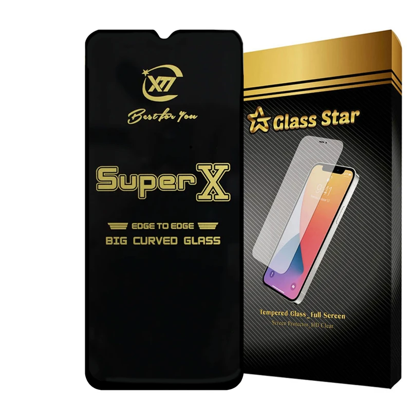محافظ صفحه نمایش گلس استار مدل SUPERXS مناسب برای گوشی موبایل ریلمی C51