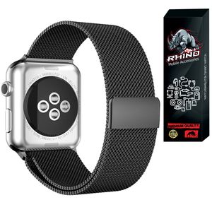 نقد و بررسی بند راینو مدل Milanese مناسب برای اپل واچ Watch Ultra 49mm توسط خریداران