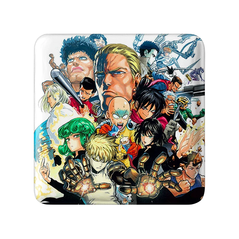 مگنت خندالو طرح انیمه مرد تک مشتی One Punch Man کد 10525