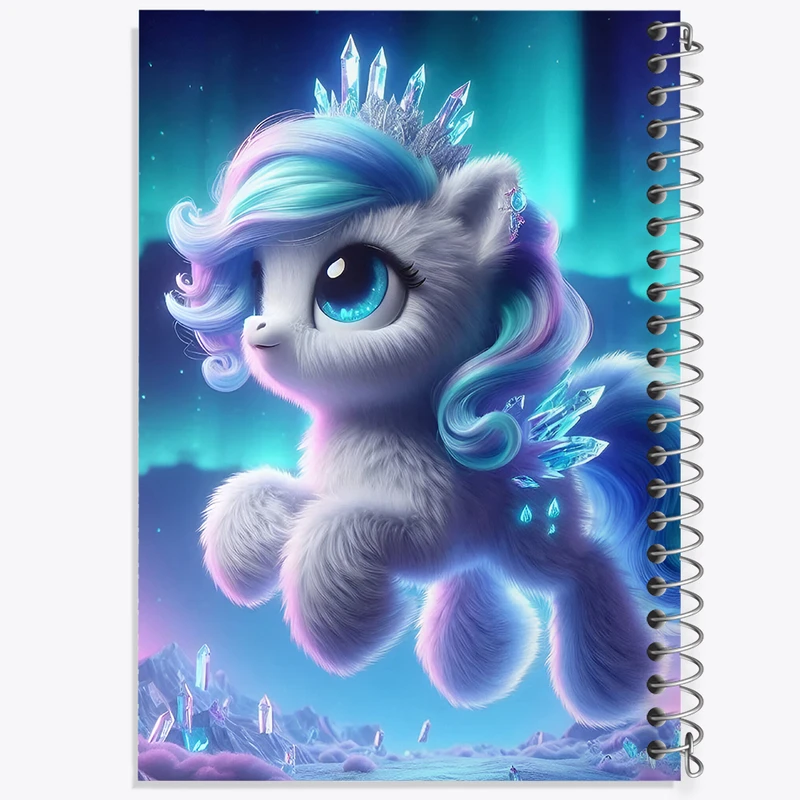 دفتر نقاشی 50 برگ خندالو طرح اسب پونی کد F6077