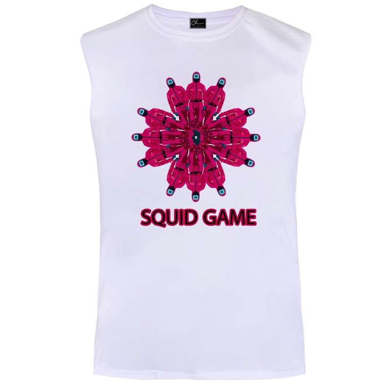 تاپ مردانه مدل بازی مرکب کد J04 رنگ سفید