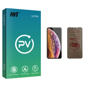 HVT PV glass Privacy Screen Protector For Apple اپل iPhone XS