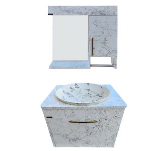 نقد و بررسی ست کابینت و روشویی سیتکا مدل TR004 به همراه آینه و باکس توسط خریداران