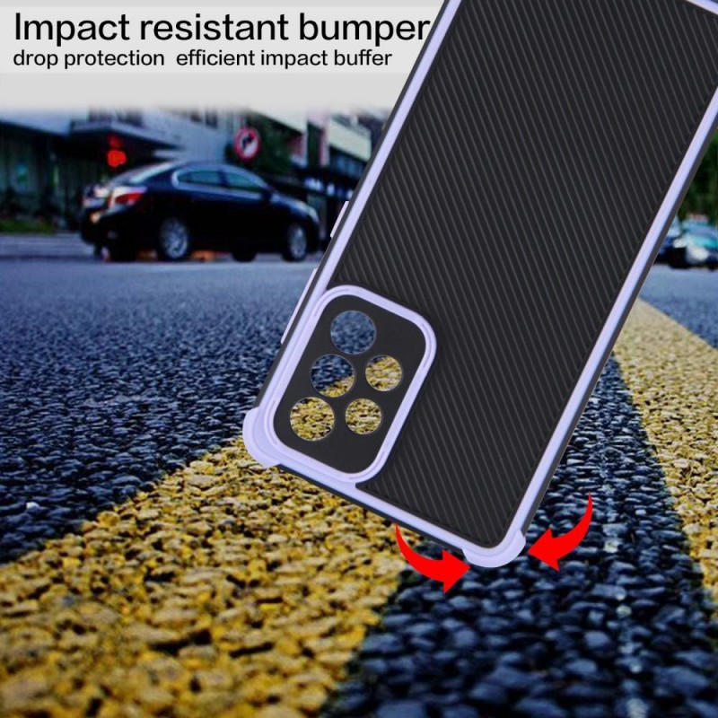 کاور کانواس مدل Carbon Bumper مناسب برای گوشی موبایل سامسونگ Galaxy A52s