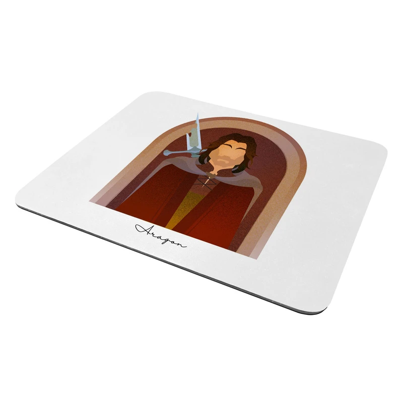 ماوس پد هومرو مدل W229-SIZE2437 طرح ارباب حلقه ها آراگورن