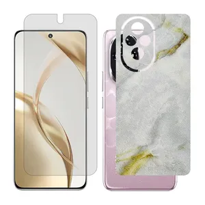 Glass Together model matte screen protector suitable for Honor 200 mobile phone with back cover sticker