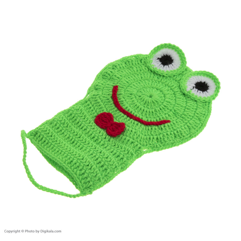 لیف حمام کودک مدل طرح قورباغه